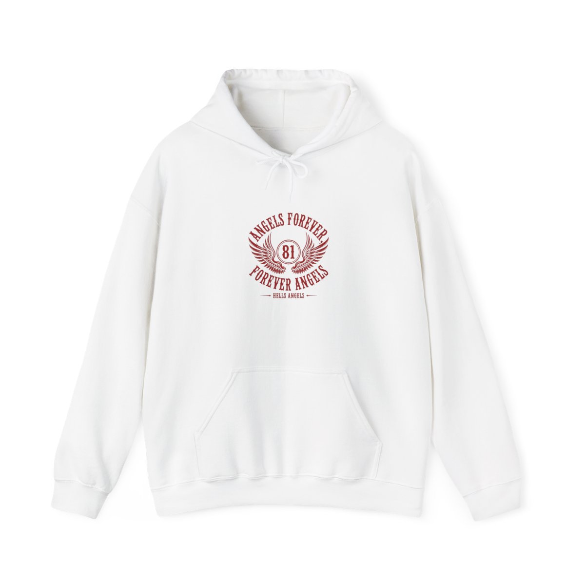 Hells Angels "Angels Forever, Forever Angels" Hoodie - Hells Angels official Hoodies merch
