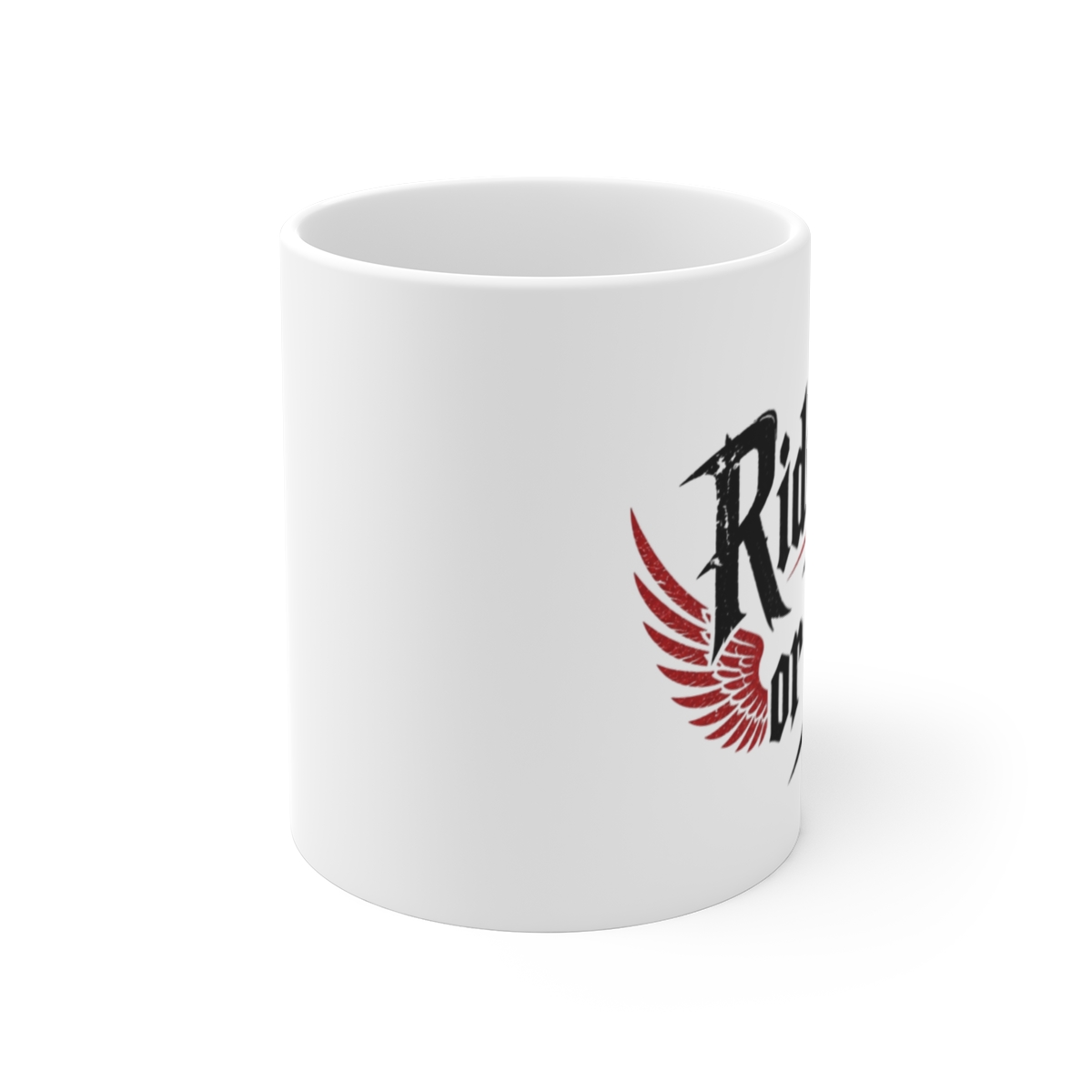 Hells Angels "Ride Free or Die" White Mug - Official mugs merchandise