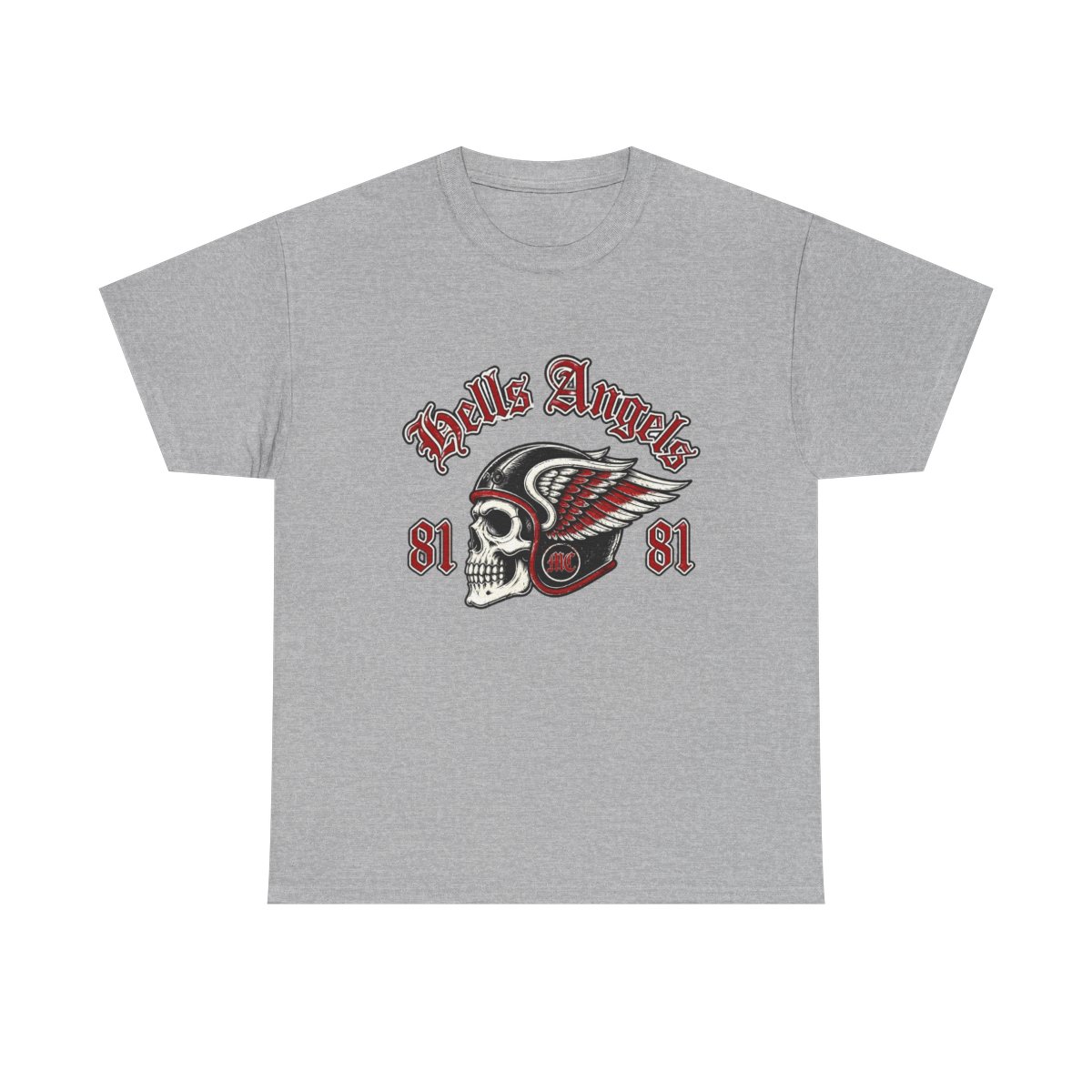 Hells Angels "Death Head" Unisex Tee - alternate angle 2, merchandise