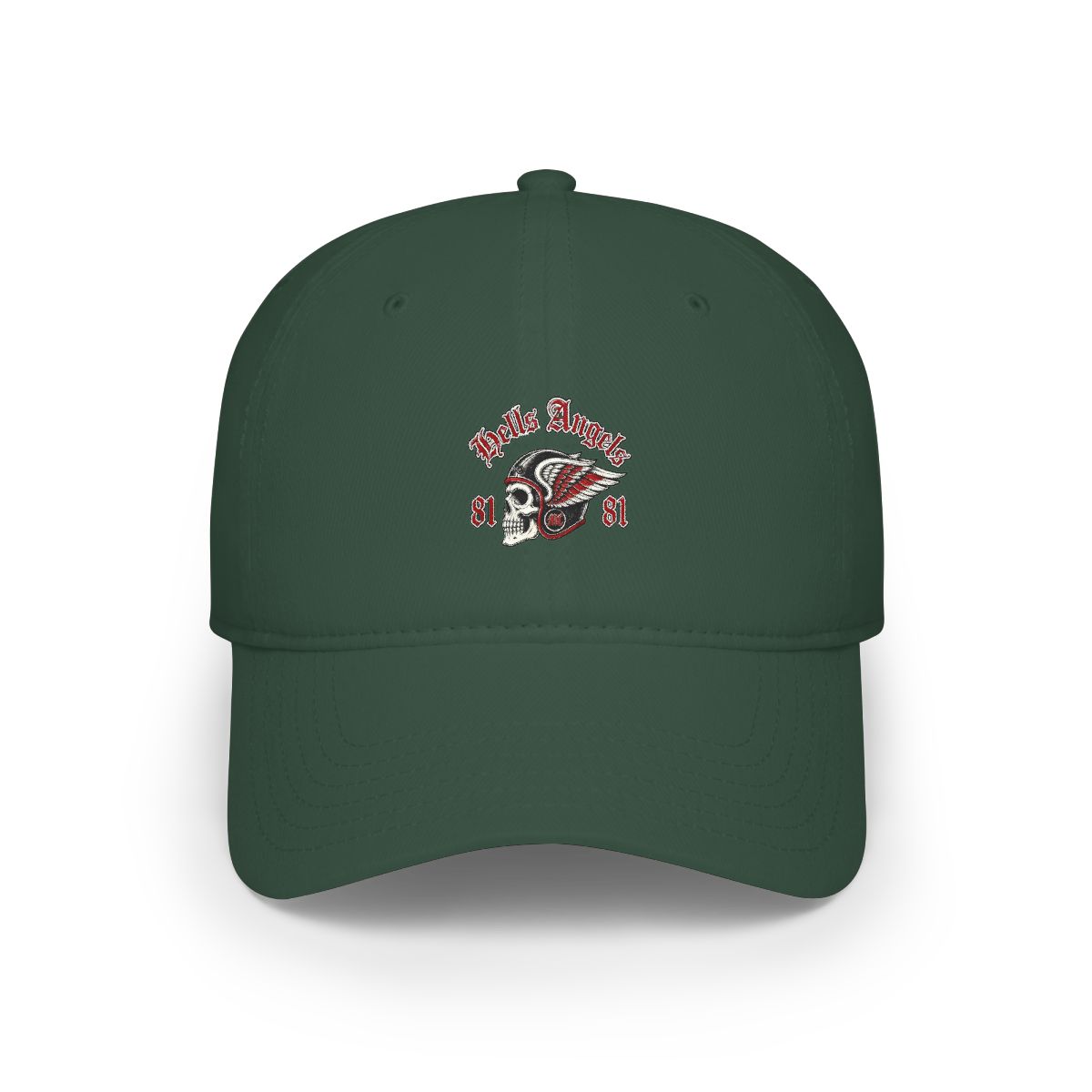 Hells Angels "Death Head" Hat - alternate angle 4, merchandise