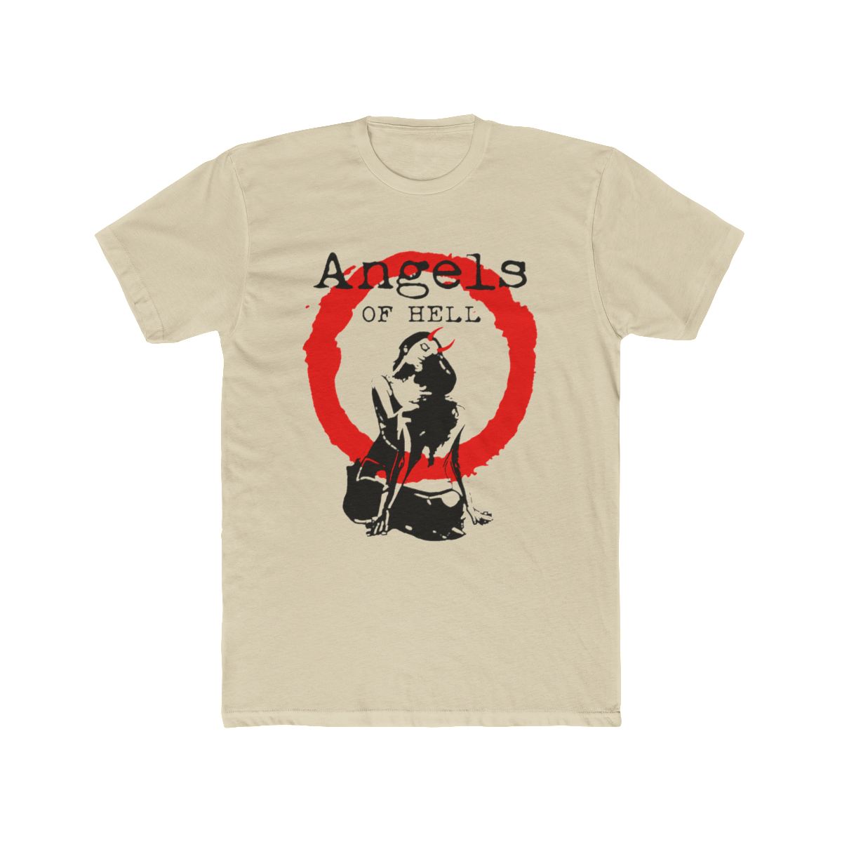Angels of Hell - Sexy Angel and Devil T Shirt | Hells Angels - alternate angle 2, merchandise