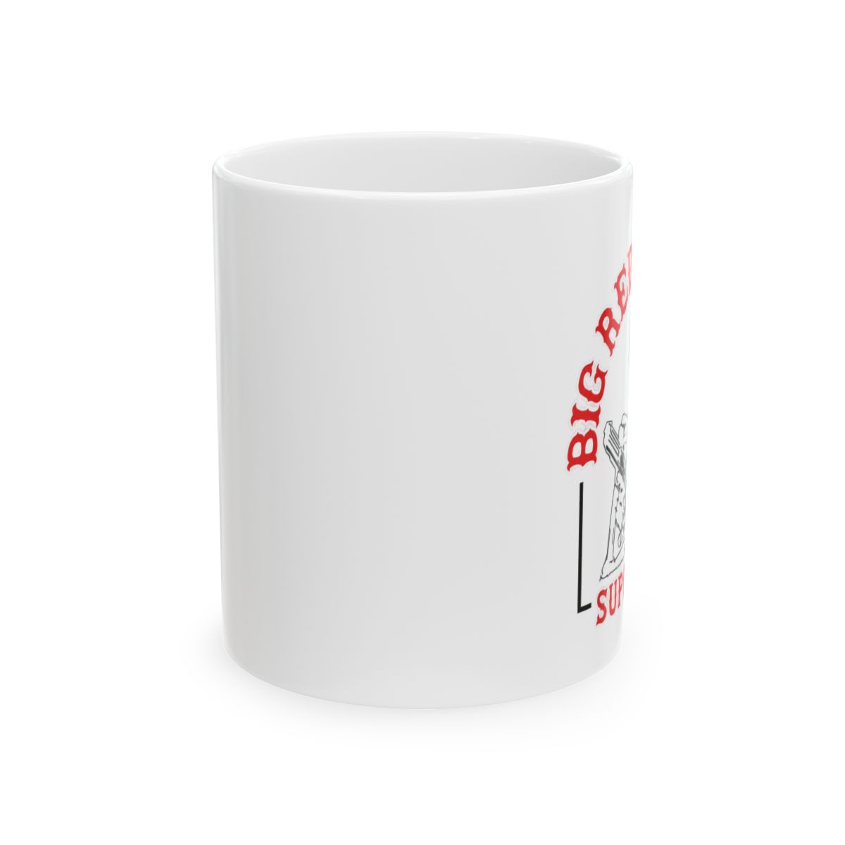Big Red Machine Logo Mug | Ceramic Coffee Cup | 81 | Hells Angels 